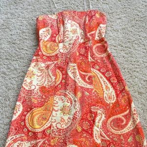 Tie back dress, Size 2
